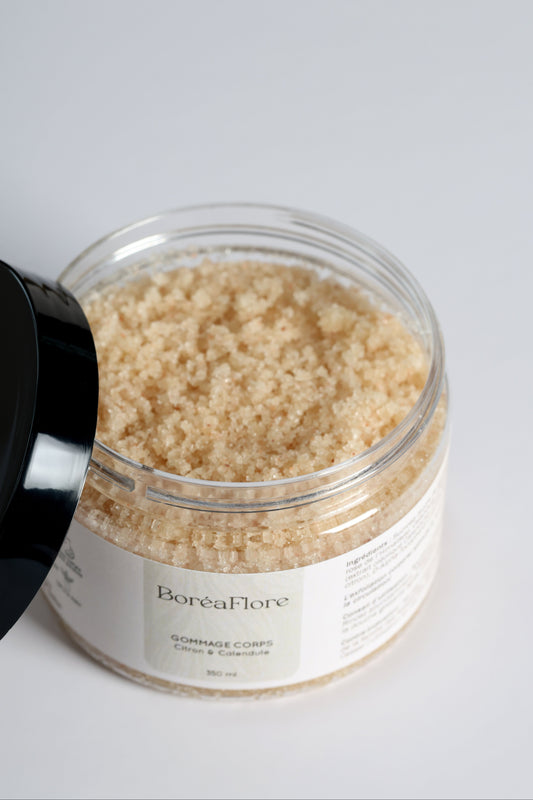 Gommage corporel – Citron & Calendule