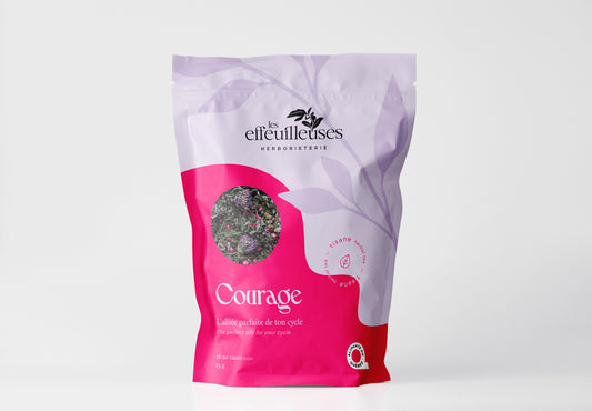 Tisane Courage - Cycle & hormones - Les Effeuilleuses